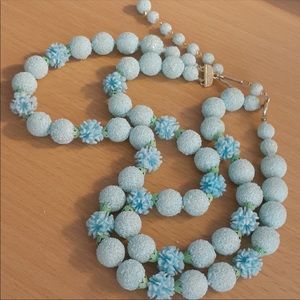 Beautiful baby blue necklace